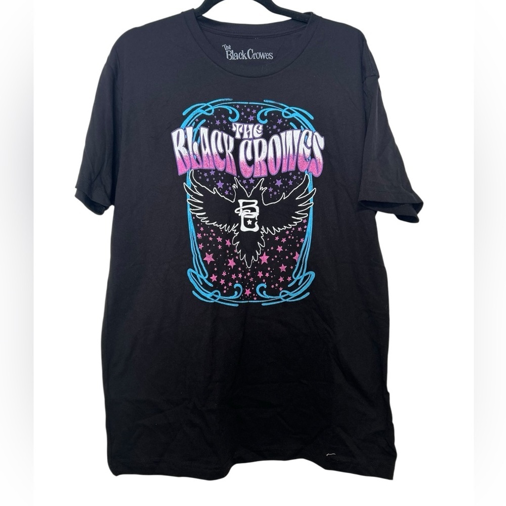 The Black Crowes Peace Out Tour "Field of Stars" T-Shirt - Black, Size Large